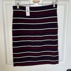 NWT Striped Skirt Size Medium